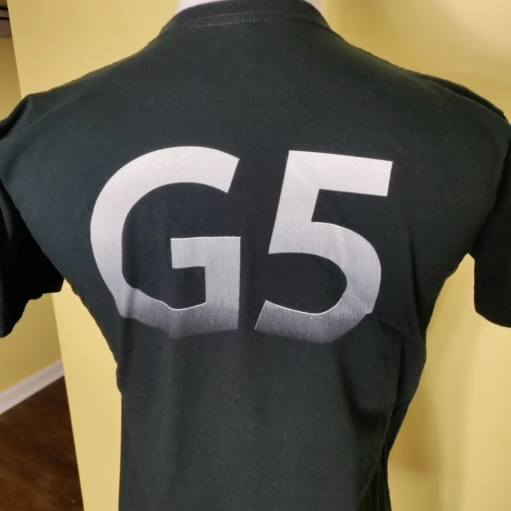 Apple Macintosh‎ Logo T Shirt G5 Unisex Large Black Made in USA